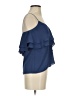 J.Crew 100% Polyester Blue Sleeveless Blouse Size 0 - photo 4