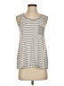 Max Studio Silver Sleeveless T-Shirt Size S - photo 1