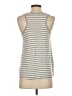 Max Studio Silver Sleeveless T-Shirt Size S - photo 2