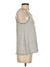 Max Studio Silver Sleeveless T-Shirt Size S - photo 4