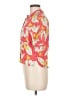 Forever 21 Floral Pink Short Sleeve Blouse Size M - photo 5