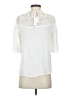 Sugar Lips Ivory 3/4 Sleeve Blouse Size S - photo 2