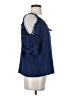 Shein 100% Polyester Blue 3/4 Sleeve Blouse Size 4 - photo 4