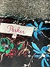 Parker 100% Silk Black 3/4 Sleeve Silk Top Size M - photo 7
