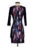 Ella Moss Graphic Black Cocktail Dress Size S - photo 2