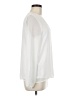 Mango 100% Polyester White Long Sleeve Blouse Size 6 - photo 4