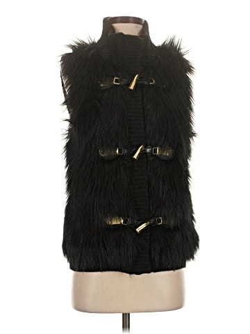MICHAEL Michael Kors Faux Fur Vest (view 1)