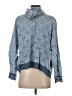 DressBarn Print Blue Jacket Size S (estimated) - photo 2