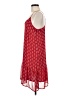 Old Navy 100% Polyester Hearts Red Casual Dress Size M - photo 5