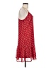 Old Navy 100% Polyester Hearts Red Casual Dress Size M - photo 4