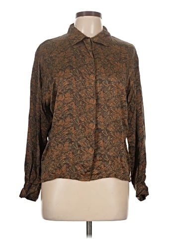Linda Allard Ellen Tracy Long Sleeve Blouse (view 1)