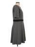 Ann Taylor Houndstooth Gray Casual Dress Size 10 - photo 4