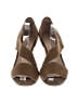 Aerin Tan Green Heels Size 10 - photo 2
