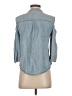 Bebe 100% Nylon Blue Sleeveless Button-Down Shirt Size XS - photo 2