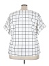 MELLODAY White Short Sleeve Blouse Size 3X - photo 2