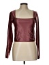Babaton Burgundy Long Sleeve Top Size L - photo 1