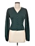 Shein 100% Polyester Green Long Sleeve Blouse Size 6 - photo 1