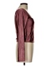 Babaton Burgundy Long Sleeve Top Size L - photo 4
