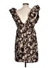 Isla Paisley Brown Casual Dress Size L - photo 2