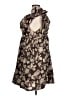 Isla Paisley Brown Casual Dress Size L - photo 5