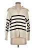 Zara Stripes Ivory Pullover Sweater Size S - photo 1