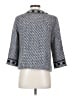 ECI 100% Polyester Tweed Gray Jacket Size S - photo 2