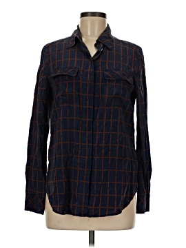 Tory Burch Long Sleeve Silk Top