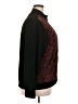 Coldwater Creek Paisley Burgundy Track Jacket Size 2X - photo 4