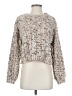 Jessica Simpson 100% Polyester Tweed Gray Pullover Sweater Size S - photo 1