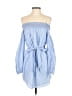 Express Blue Casual Dress Size S - photo 1