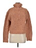 Sincerely Jules Tweed Orange Turtleneck Sweater Size M - photo 1