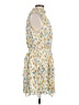 1.State 100% Polyester Print Yellow Casual Dress Size L - photo 4