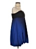 Xscape Blue Sleeveless Top Size 4 - photo 4