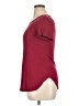Sherosa Burgundy Short Sleeve Top Size XL - photo 5