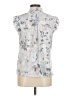 Calvin Klein Silver Sleeveless Blouse Size M - photo 2