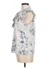Calvin Klein Silver Sleeveless Blouse Size M - photo 5