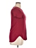 Sherosa Burgundy Short Sleeve Top Size XL - photo 4