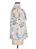 Calvin Klein Silver Sleeveless Blouse Size M - photo 4