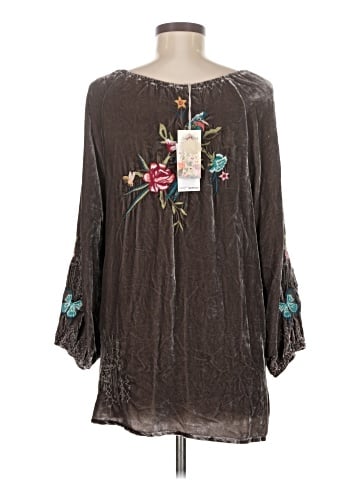 Johnny Was 3/4 Sleeve Blouse (view 2)