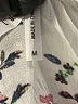 LUQ 100% Rayon White 3/4 Sleeve Blouse Size M - photo 8