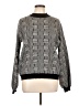 VICI Houndstooth Black Pullover Sweater Size L - photo 1