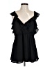 Torrid 100% Polyester Black Sleeveless Blouse Size Lg Plus (0) - photo 1