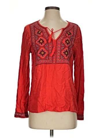 Lucky Brand Long Sleeve Blouse (view 1)