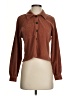 Madewell Brown Long Sleeve Polo Size XS - photo 1