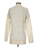 Abercrombie & Fitch Metallic Silver Pullover Sweater Size S - photo 2