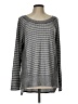 Eri + Ali Gray Long Sleeve Top Size L - photo 1