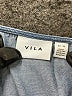 Vila 100% Tencel Blue Long Sleeve Blouse Size EU 34 / US 4 - photo 7