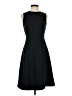 Calvin Klein 100% Polyester Solid Black Cocktail Dress Size XS (estimated) - photo 1