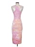 Popular 21 Tie-dye Pink Cocktail Dress Size S - photo 2