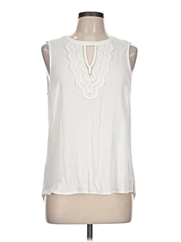 Pale Sky Sleeveless T-Shirt (view 1)